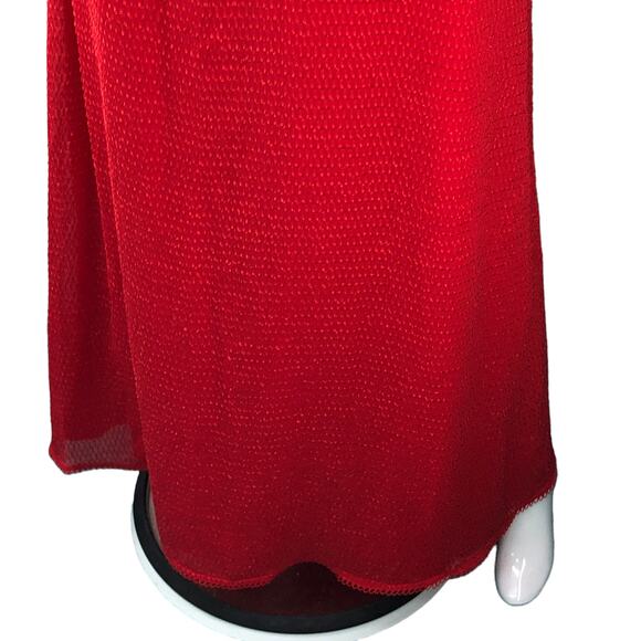 House of Harlow 1960 x Revolve Womens Size S Allegra Maxi Dress Gown Racing Red - Picture 6 of 16